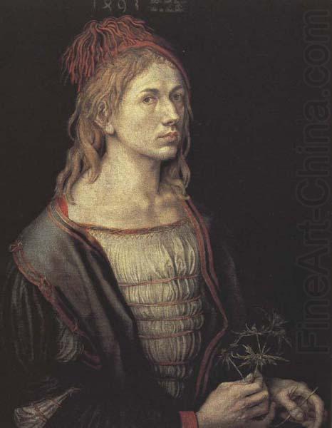 Portrait of the Artist with a Thistle, Albrecht Durer